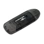 4 in 1 Mini USB 2.0 Memory Card Reader Writer SD MINISD MMC MOBILE RSMMC