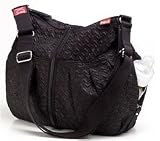 BabyMel Amanda Quilted Diaper Bag - Black