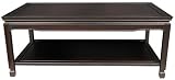 Japanese Accessories & D&eacute;cor - 41" Qing Design Coffee Table or TV Display Stand w/ Shelf