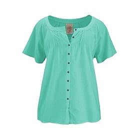 Buy Avenue Plus Size Emma Linen Blend Shirt