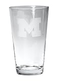 Arthur Court University of Michigan Collegiate Pub Glass, Set of 4