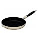 Le Creuset Cast Iron Satin Black Interior Frying Pan, Almond, 26 cm