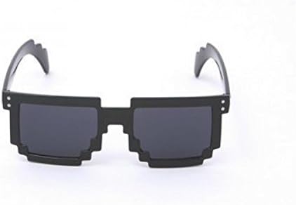 Digital Pixel Wayfarer Style Sunglass, Geeky frame