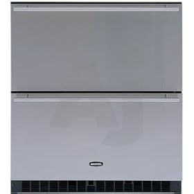 Click here to buy Marvel 80RDEWWF 30 Built-in Double Drawer Refrigerator with Stainless Steel Interior,... by Marvel.