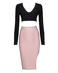 Nylon/Rayon/Spandex Spring Summer Fitted Cutout Long Sleeves Bandage Dress/Bodycon Dress/Party Dress 