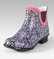 Ditsy Floral Ankle High Wellie Boots