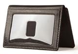 Bosca Front Pocket Id Wallet Black Leather