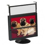 3M Black Framed Anti-Glare Filter for Standard LCD/CRT Desktop Monitor fits 17 - 18 LCDs and 16 - 19 CRTs