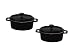 Staub セラミックココットオーバル11cm 2pcsセット ブラック 40509-673でAmazonアフィリエイトツール