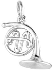 Sterling silver FRENCH HORN (Charm)
