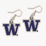 Washington Huskies Official Logo Earrings