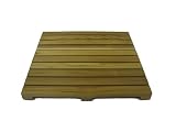 18" X 18" Square Western Red Cedar Garden Deck Tile by Cedar Delite 18" X 18" Square Western Red Cedar Garden Deck Tile by Cedar Delite