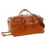 Bric's Life Leather 22 Carry-On Trolley Duffle
