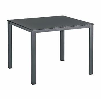 Kettler 0301819-7000 Table basse 95 x 95 cm (Gris) (Import Allemagne)