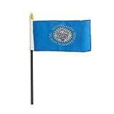 South Dakota Flag 4 x 6 inch
