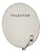 Telestar Alurapid 80 (80cm Aluminium-Spiegel, Alurapid-Halterung, 40mm LNB-Halterung) beige