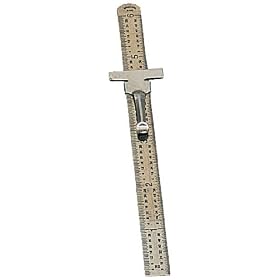 POCKET 6"INCH SS RULER:TM-11061