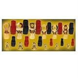 1/0 Gauge Gold Ring Terminal - 20 Pack
