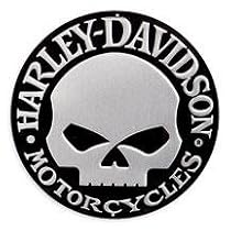 H-D Skull Tin Sign 99332-08V