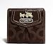 Coach Op Art Madison Signature Small Wallet 43255 Brown