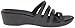 crocs Women's 14706 Rhonda Wedge Pump,Black/Black,7 M US