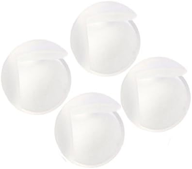 4Pcs Baby Safety Ball Shape Desk Corner Guard Cushion Adhesive Bumper Table Transparent Protector