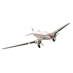 Corgi - AA38202 - Avion en M�tal Livr� avec Socle et Support - Douglas DC-3 BEA G-AHCZ 1959 - �chelle 1:72