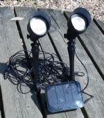 Solar Landscape Spot Lights (Set of 2)
