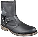 Harley Davidson 'Bronx' Motorcycle Boots Mens - Black