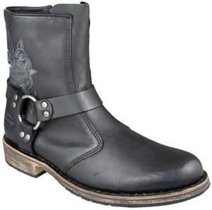 Harley Davidson Mens Bronx Black Casual 31vgj8ZVDfL Harley Davidson Mens Bronx Black Casual