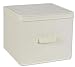 Storage Box Bin w/ Hinged Lid Large in Canvas (12x14x14) by Whitney Design