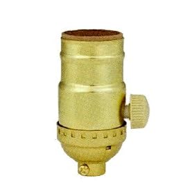 Brass Dimmer Socket by 