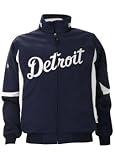 Detroit Tigers Laser Button Front Youth Jersey (Youth Small)