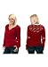 San Francisco 49ers NFL Ladies Deep V-Neck Fleece Hoody Pullover