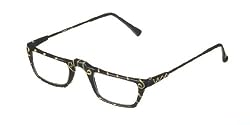 "Caracol Gold" Hand Painted Reading Glasses (+1.00 - +2.50)