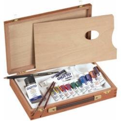 Giotto Cassetta Tempere Legno Basic Giotto Cassetta Tempere Legno Basic