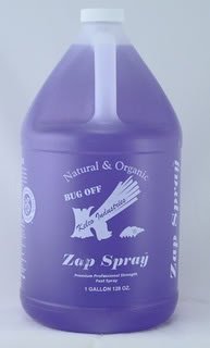 Kelco Zap Spray Naturally Repels Fleas Flies Gallon