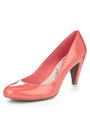 Round Toe Stiletto High Heel Court Shoes