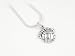 Sporting Goods : Sterling Silver Volleyball Necklace