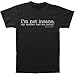 Ripple Junction Big Bang Theory I'm Not Insane Adult T-shirt