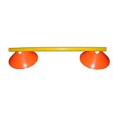 3.5" Agility Cone Hurdle Set - 5 Bars, 10 Cones