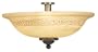 Antique Brass with Alabaster Glass Ceiling Fan Light Kit