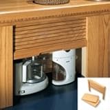24 Straight Appliance Garage - Alder