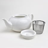 Simple White Teapot