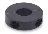 Two Piece Shaft Collar Black Oxide Finish Steel 1 1/4 x 2 1/4 OD