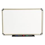IMAGE OF Quartet Euro Prestige Premium Magnetic DuraMax Porcelain Total Erase Dry-Erase Board, 3 x 2 Feet, Aluminum/Titanium Finish Frame (P563T)