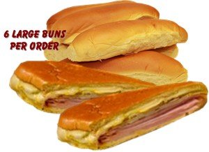 Midnight Sandwich Bread. 6 large buns