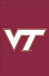 Virginia Tech Hokies Flag - Garden Size