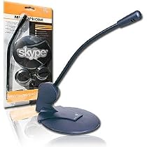 Sogatel - VoIP desktop jack microphone - Skype, MSN, Yahoo, etc. - XP and Vista
