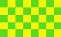 Yellow & Green Flag